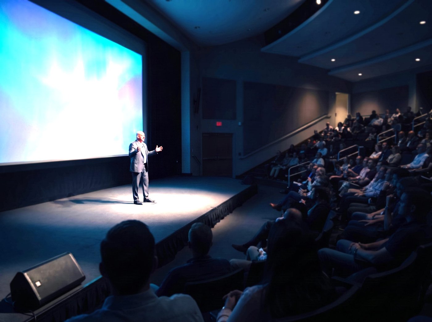 Steve Schadt on stage